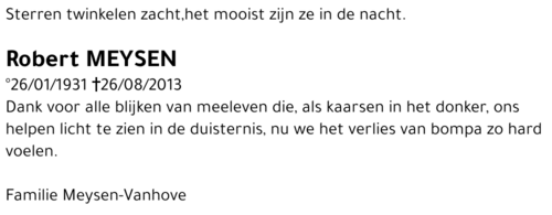 Robert MEYSEN