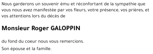 Roger GALOPPIN