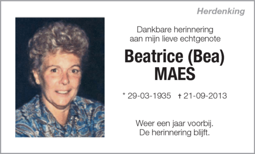 Beatrice Maes
