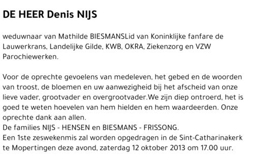 Denis NIJS