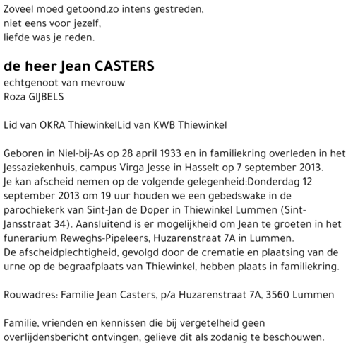 Jean Casters