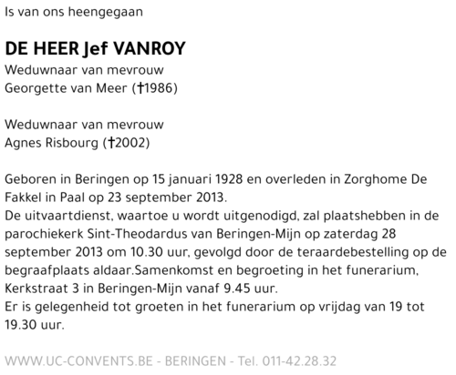 Jef Vanroy
