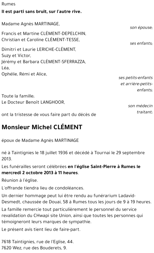 Michel CLÉMENT