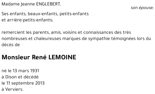 René LEMOINE