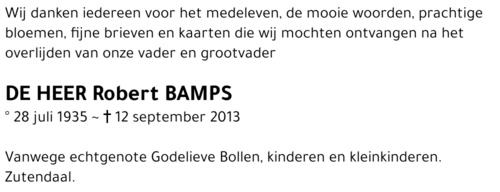 Robert Bamps
