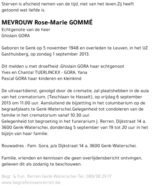 Rose-Marie Gommé