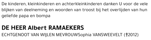 Albert Ramaekers