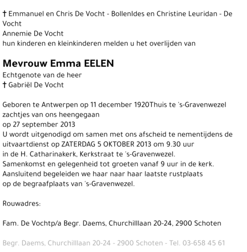 Emma Eelen