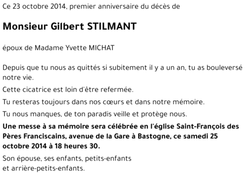 Gilbert STILMANT
