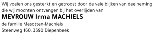 Irma Machiels