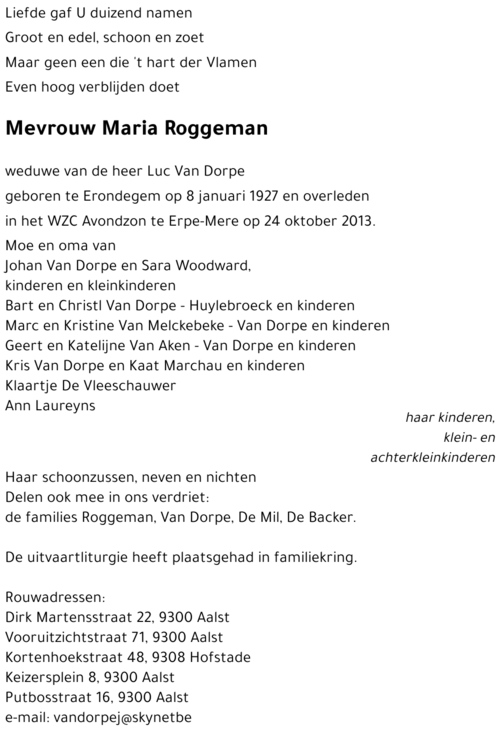 Maria Roggeman
