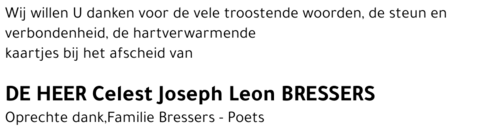 Celest Joseph Leon Bressers