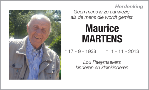 Maurice Martens