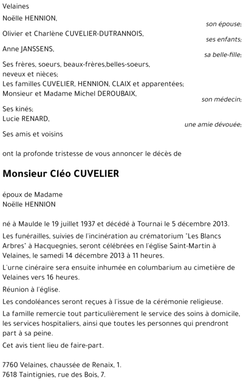 Cléo CUVELIER