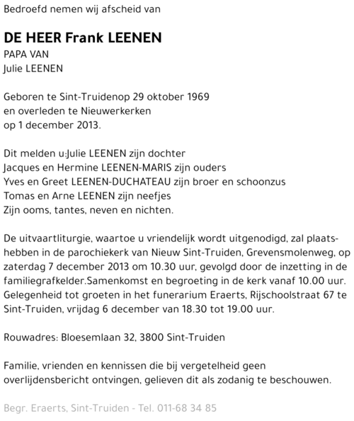 Frank Leenen