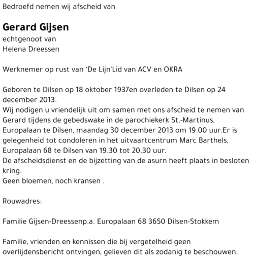 Gerard Gijsen
