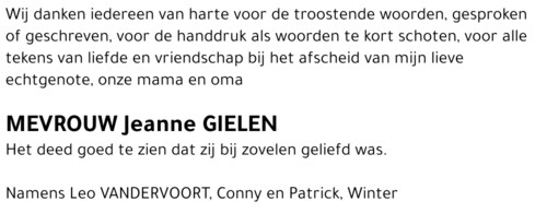 Jeanne GIELEN