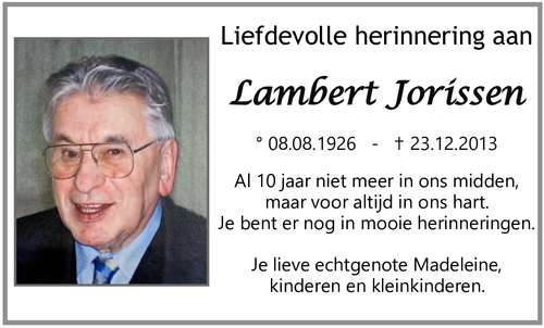 Lambert Jorissen