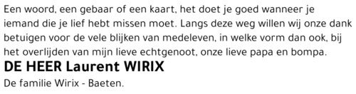 Laurent WIRIX
