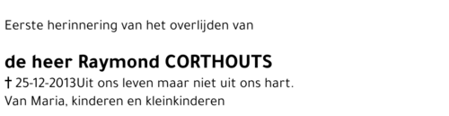 Raymond Corthouts
