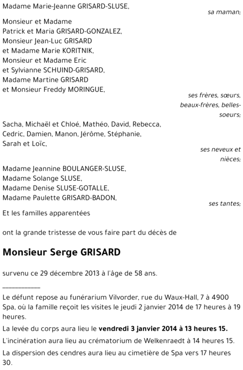 Serge GRISARD