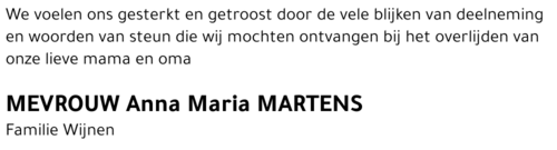Anna Maria Martens
