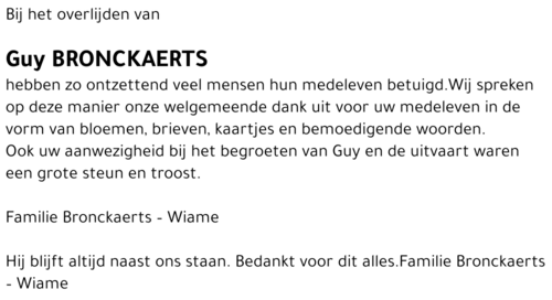 Guy Bronckaerts