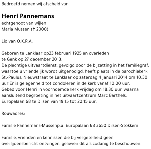 Henri Pannemans