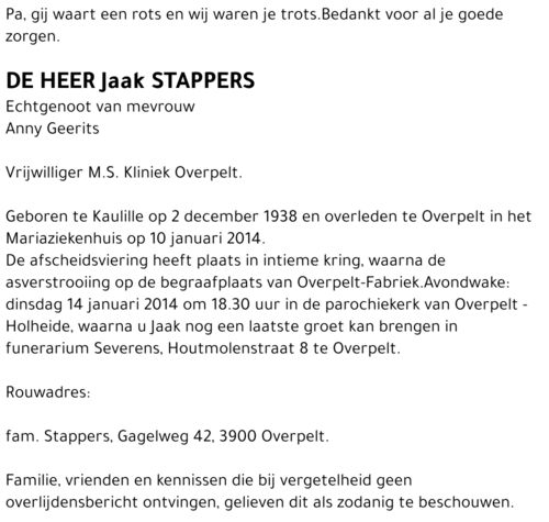 Jaak Stappers