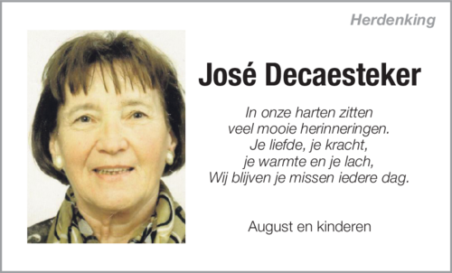 José Decaesteker