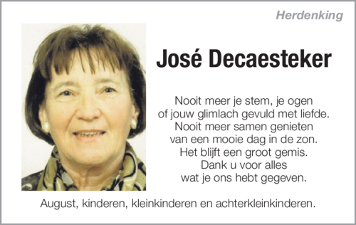 José Decaesteker