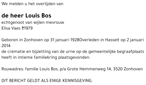 Louis Bos