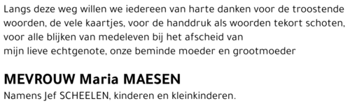 Maria MAESEN