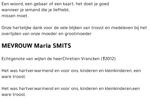 Maria Smits