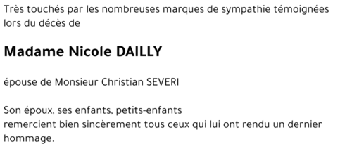 Nicole DAILLY