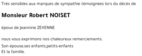 Robert NOISET
