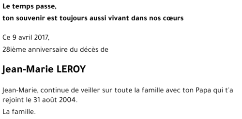 Jean-Marie LEROY