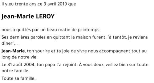 Jean-Marie LEROY