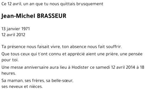 Jean-Michel BRASSEUR