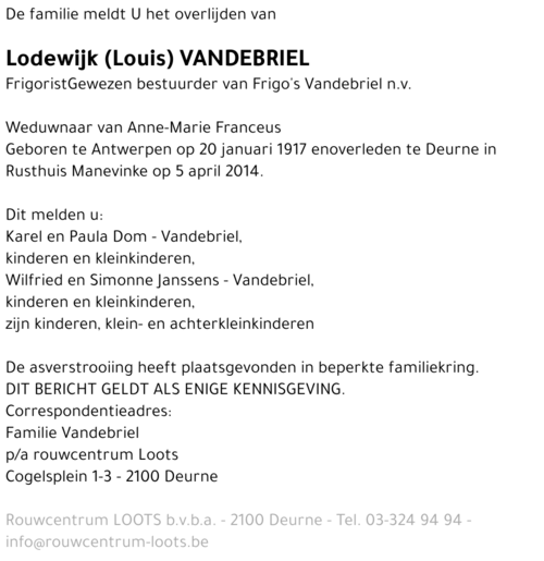 Lodewijk Vandebriel