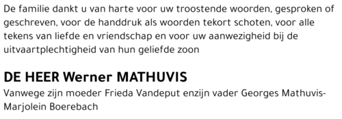 Werner Mathuvis