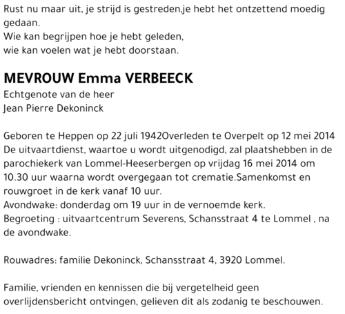 Emma Verbeeck