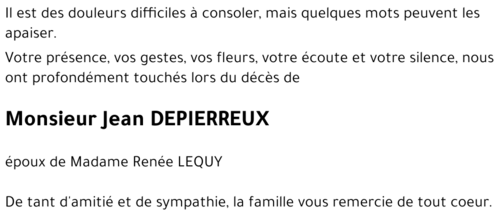 Jean DEPIERREUX