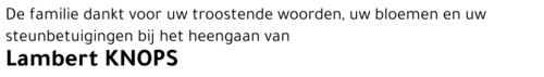 Lambert Knops
