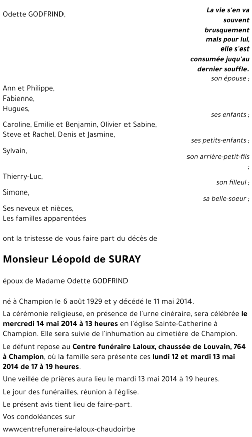 Léopold de Suray