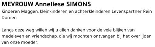 Anneliese SIMONS