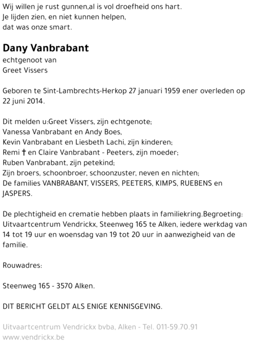 Dany Vanbrabant