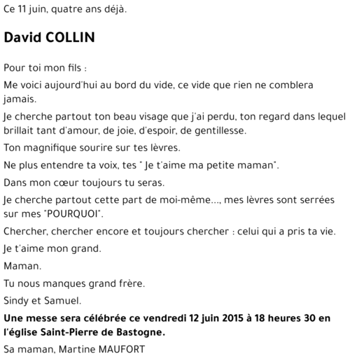 David COLLIN
