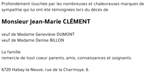Jean-Marie Clément