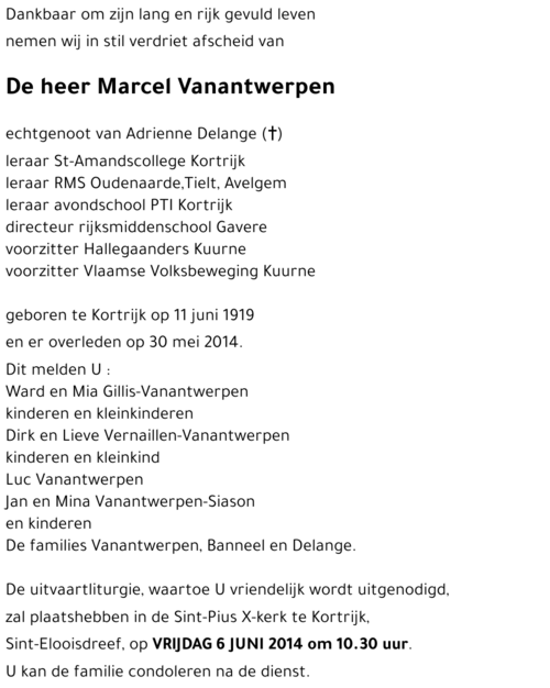 Marcel Vanantwerpen